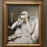 Фотография-Макс Габриэль-Gabriel Cornelius von Max Die ekstatische Jungfrau Katharina Emmerich,1885-оттенки белого