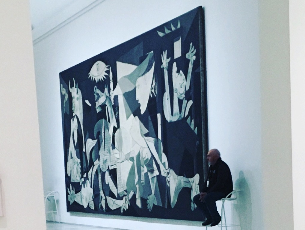 Герника-Пабло Пикассо-фото Анны Прохоровой-Музей Рейна-София (Reina Sofia) в Мадриде