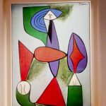 Пабло Пикассо, «Женщина, сидящая в кресле», 1947 г.