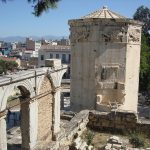 Афины-Городской пейзаж,заказать роспись стены в греческом стиле