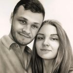 Портрет влюбленной пары, бумага, карандаш, 30х42 - Александр Матийко