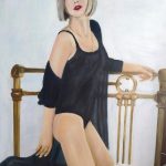 Портрет девушки (2), акрил, 60х80, Татьяна Лоскутова