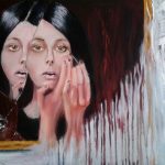 Зеркало, холст, масло, 50х70, 2016 г. Дмитрий Косариков