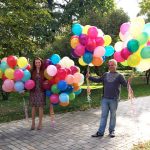 Екатерина Пилкина и воздушные шарики исполнения желаний для детишек