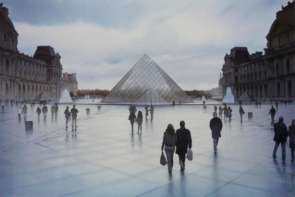 Songe sur la Pyramide du Louvre-��������� ������