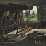 Картина-Ван Гог-Vincent van Gogh Der Weber, 1884