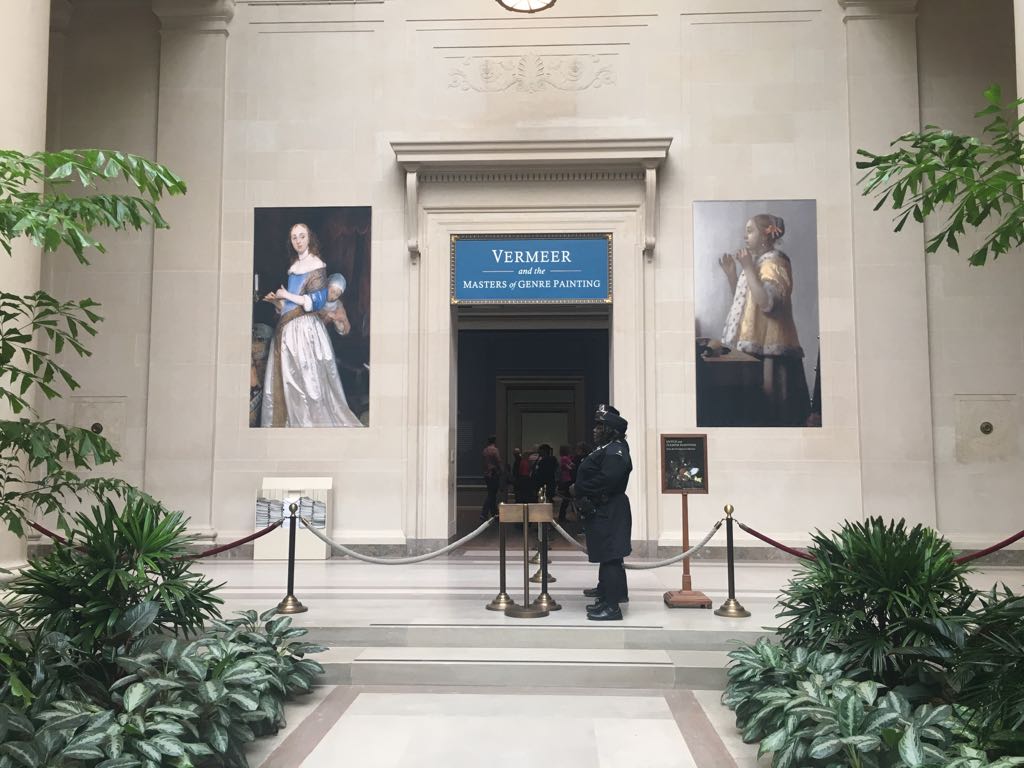 National Gallery of Art (Washington)-Западное здание-Фото-Вермеер-временная выставка