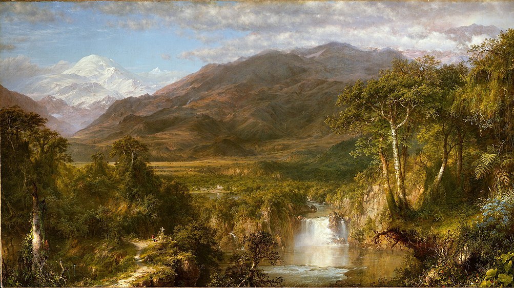 Картина-Чёрч Фредерик-The Heart of the Andes (1826–1900)