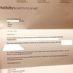 Персональное приглашение от Сотбис-Анне Прохоровой. - Sotheby's Institute of Art (London)