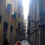 Улочки старой Барселоны, заказать картину