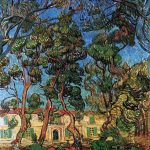 Vincent Van Gogh- Pine Trees in the Garden of the Hôpital Saint-Paul (October 1889)- Armand Hammer Collection, New York