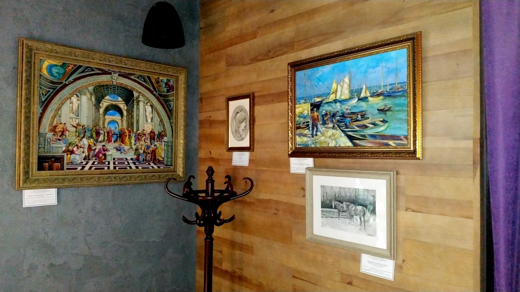 Выставка живописных и графических работ художника Олега М. Караваева