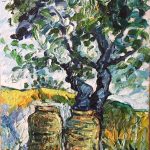 Яблуневий сад, полотно, олія, 20х30, Мацакян Шогік