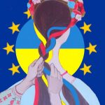Україна це серце Європи, комп. графіка, березень - квітень 2022р.-Клименко Ірина