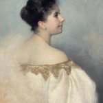 Йозеф-Марія Аухенталлер - Josef Maria Auchentaller -Женский портрет.