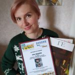 Анна Шабалова з дипломом і призом