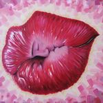 Час для поцілунків, олія, полотно, 40х50, 2021, Анна Шабалова