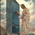 Ісус стукає у вікна ООН, намальована Гаррі Андерсеном у 1962 році.